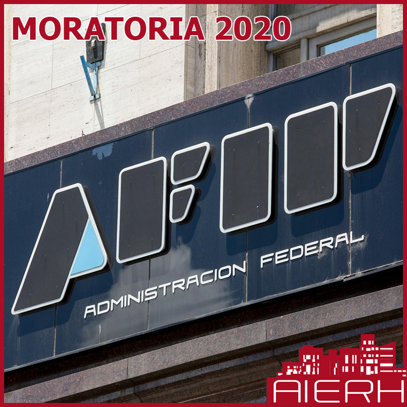 Moratoria AFIP 2020 - AIERH